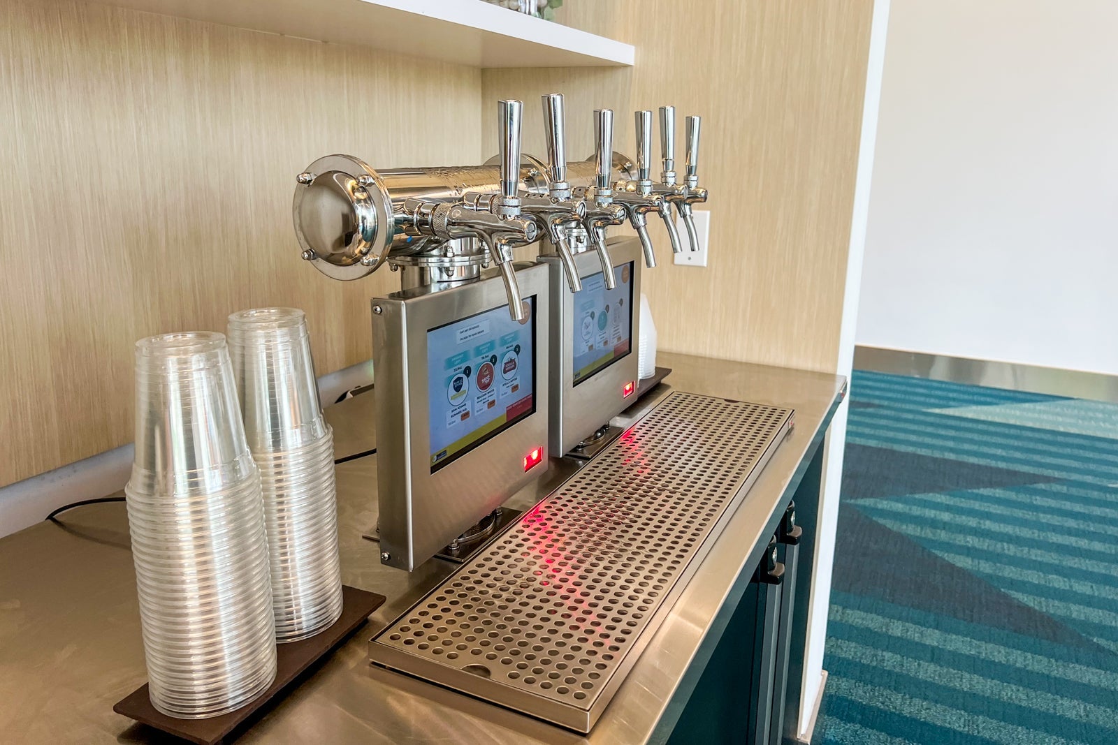 Brightline Orlando train lounge