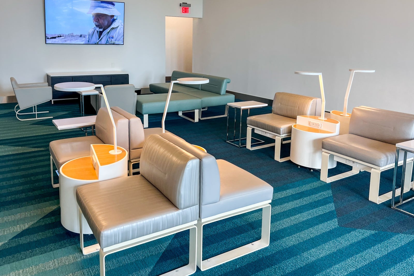 Brightline Orlando train lounge