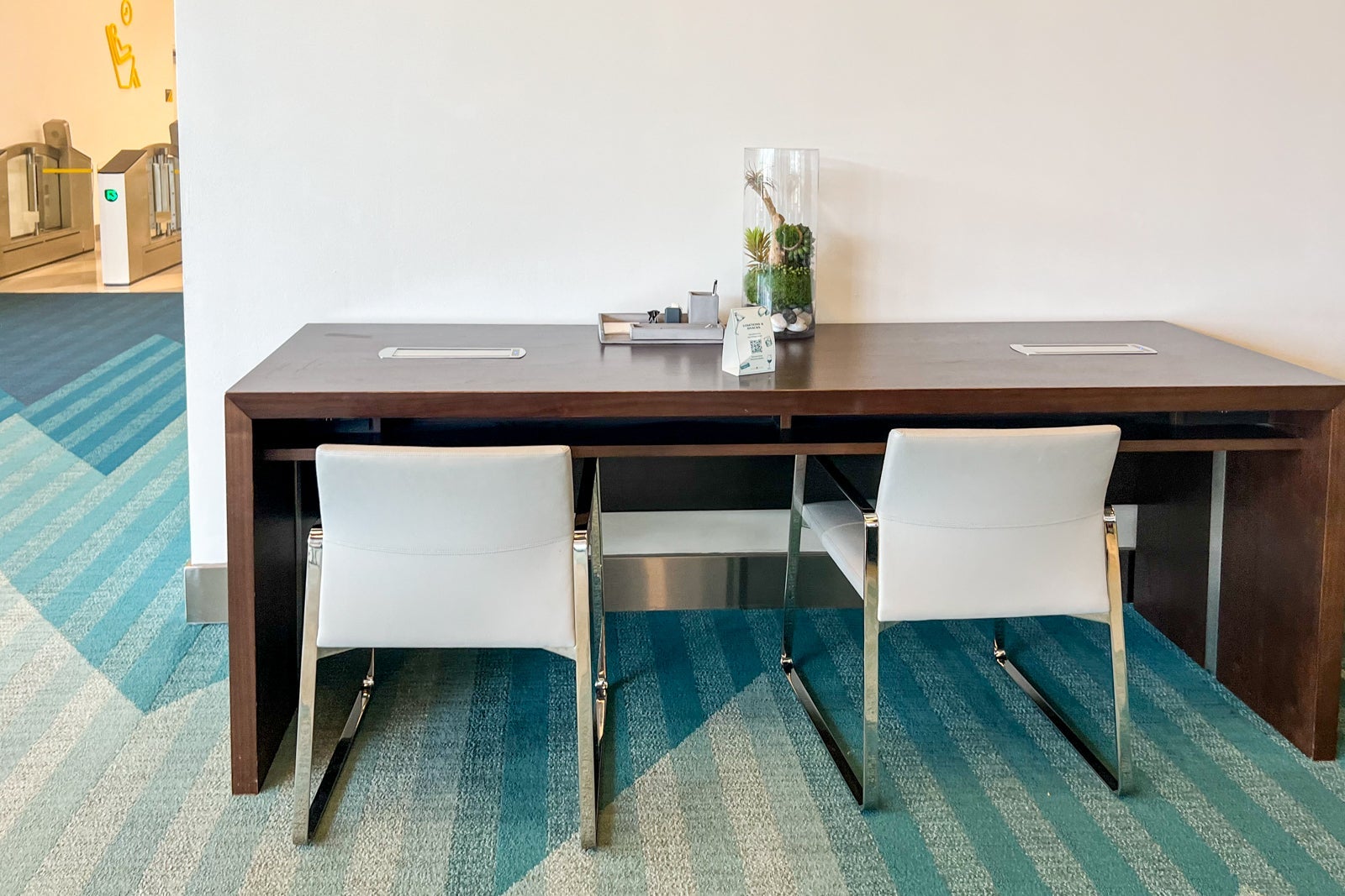 Brightline Orlando train lounge