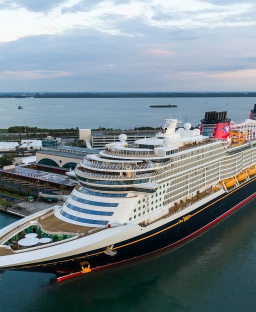 Disney Wish in port