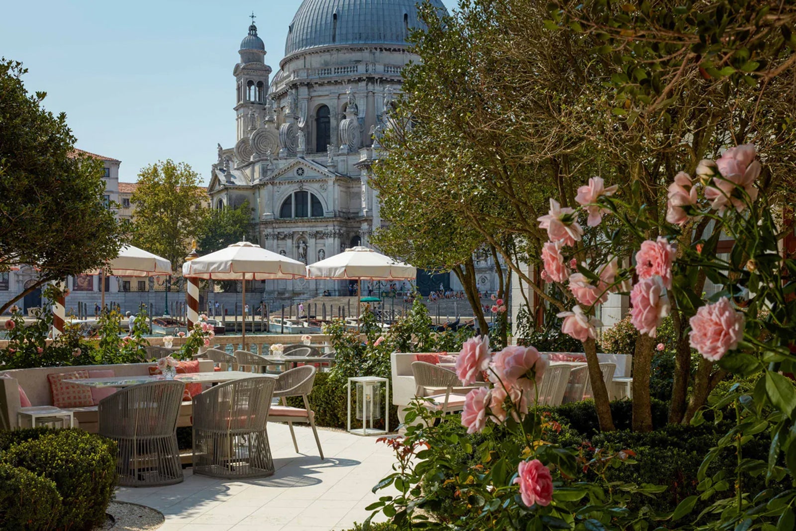exterior of a hotel in venice