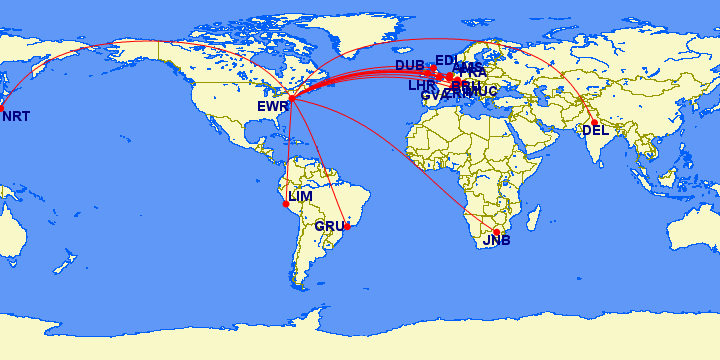 EWR confirmed upgrades