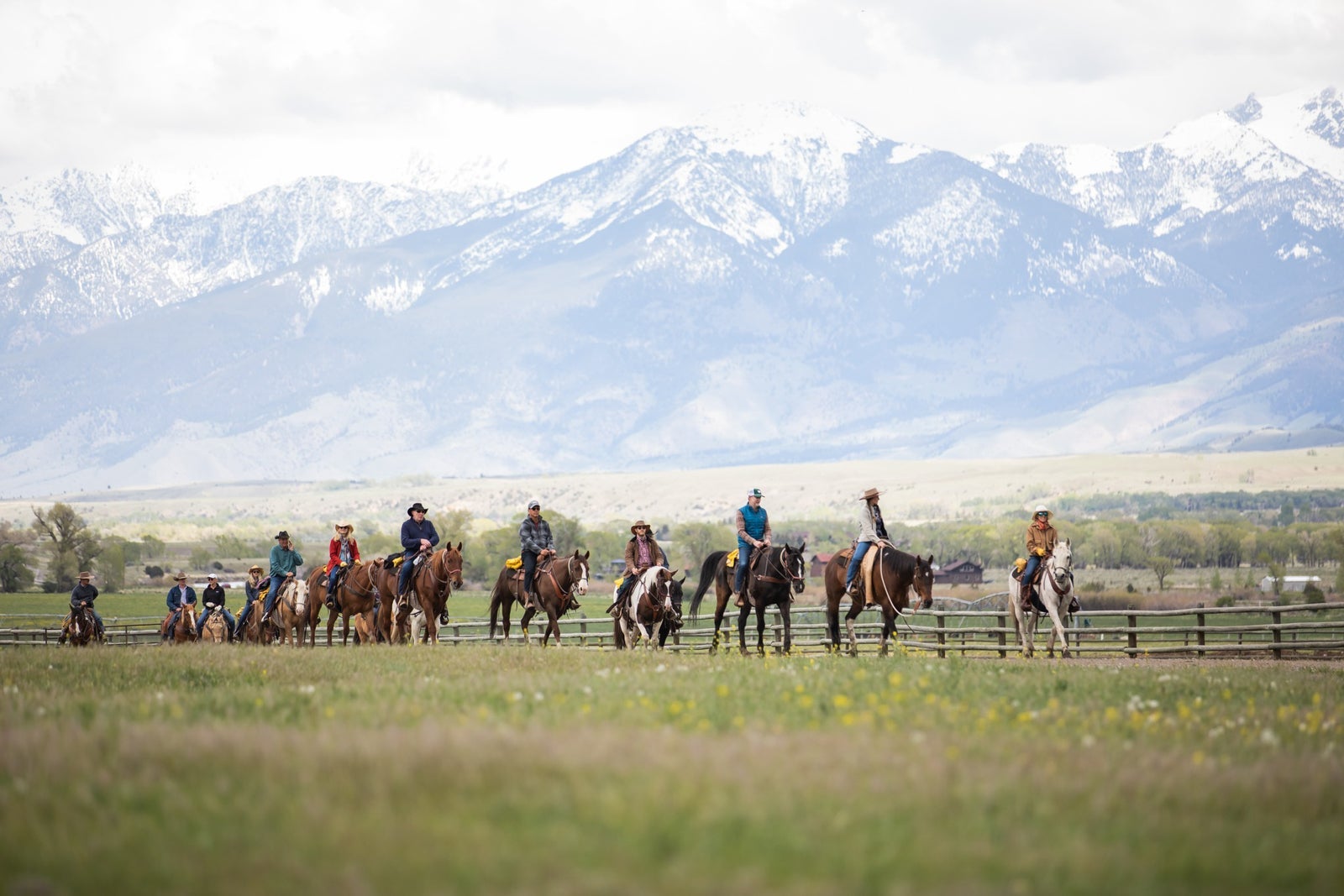 Take it slow on a dude ranch near Yellowstone.