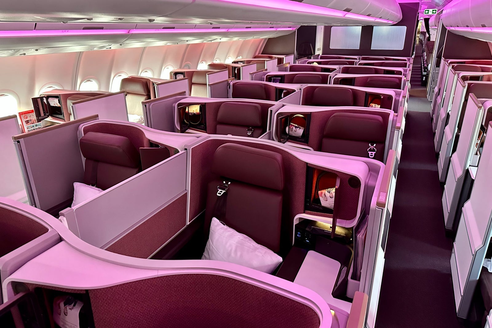 virgin atlantic cabin