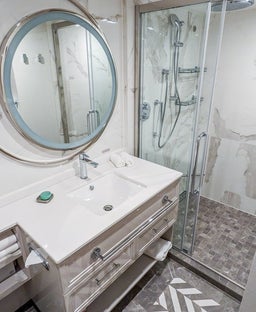 This line had the worst cruise ship bathrooms, but now it has some of the best