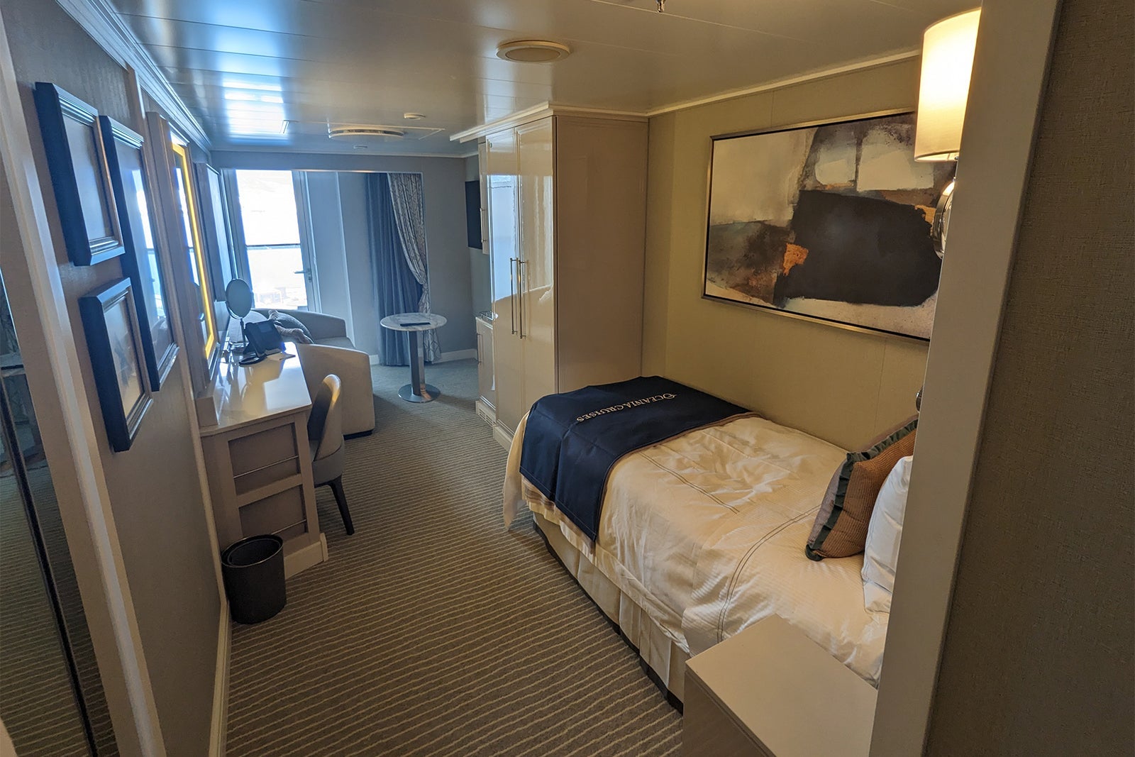 Solo cabin on Oceania's Vista