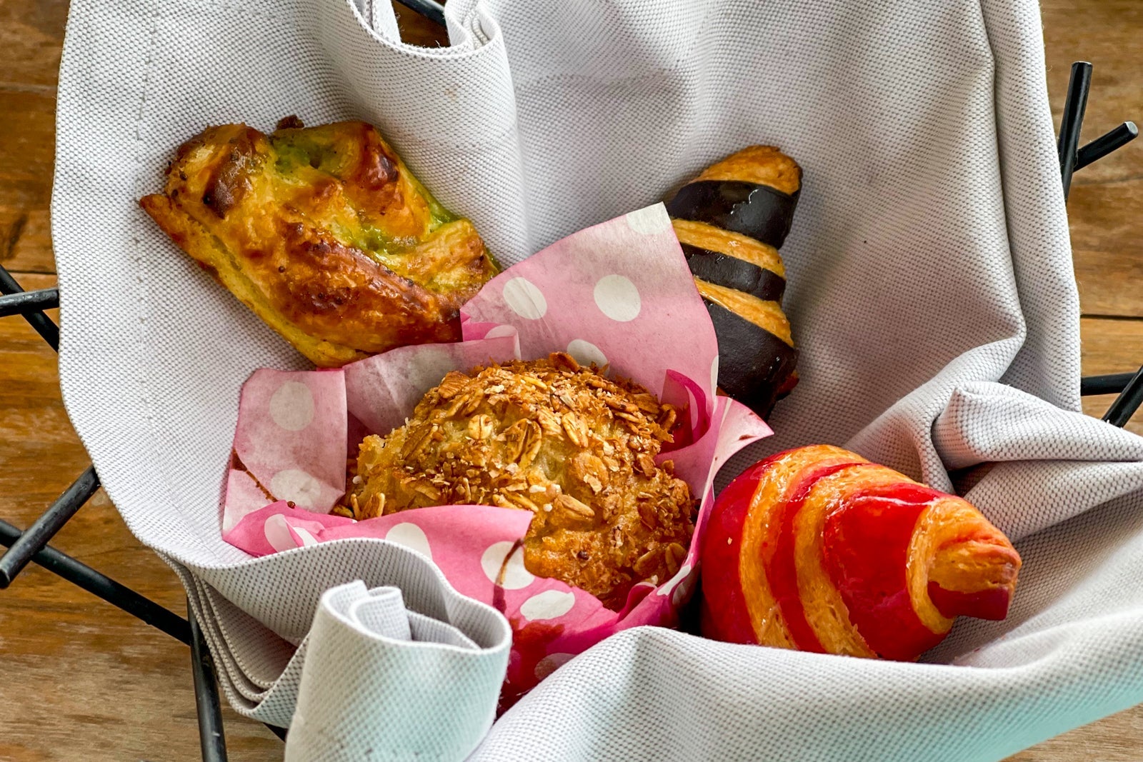 Pastries at Seaside Beach Club Secrets Impression Moxche Playa del Carmen