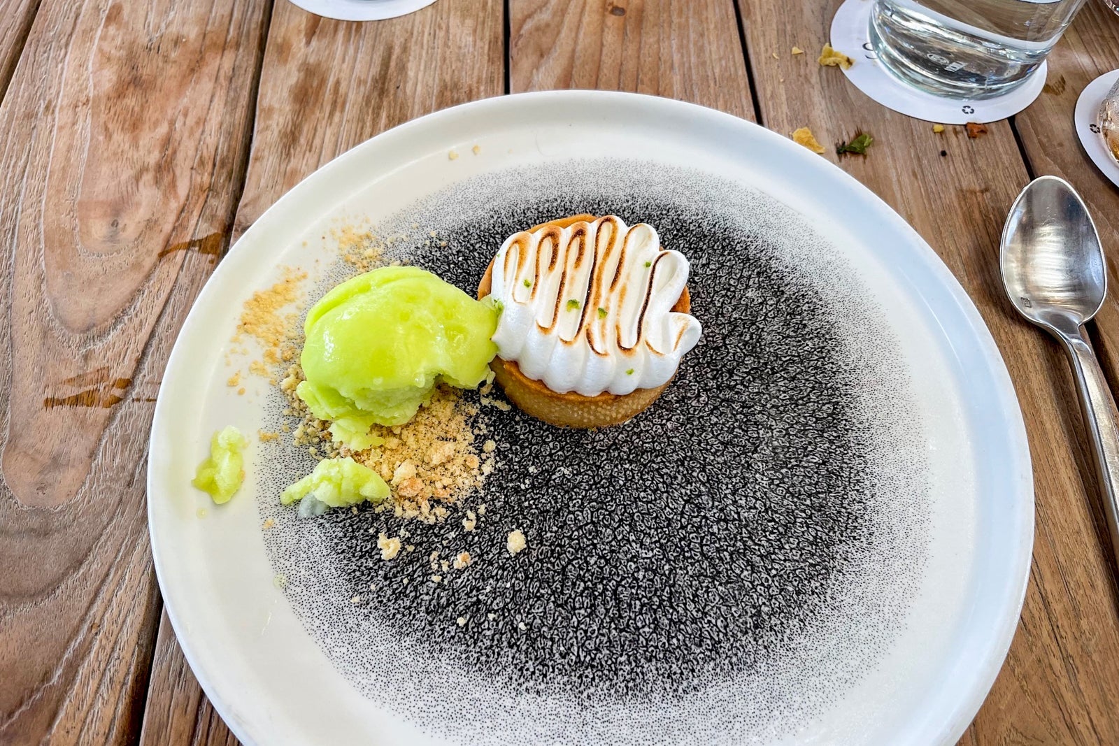 Lime pie at Seasoul - Secrets Impression Moxche Playa del Carmen