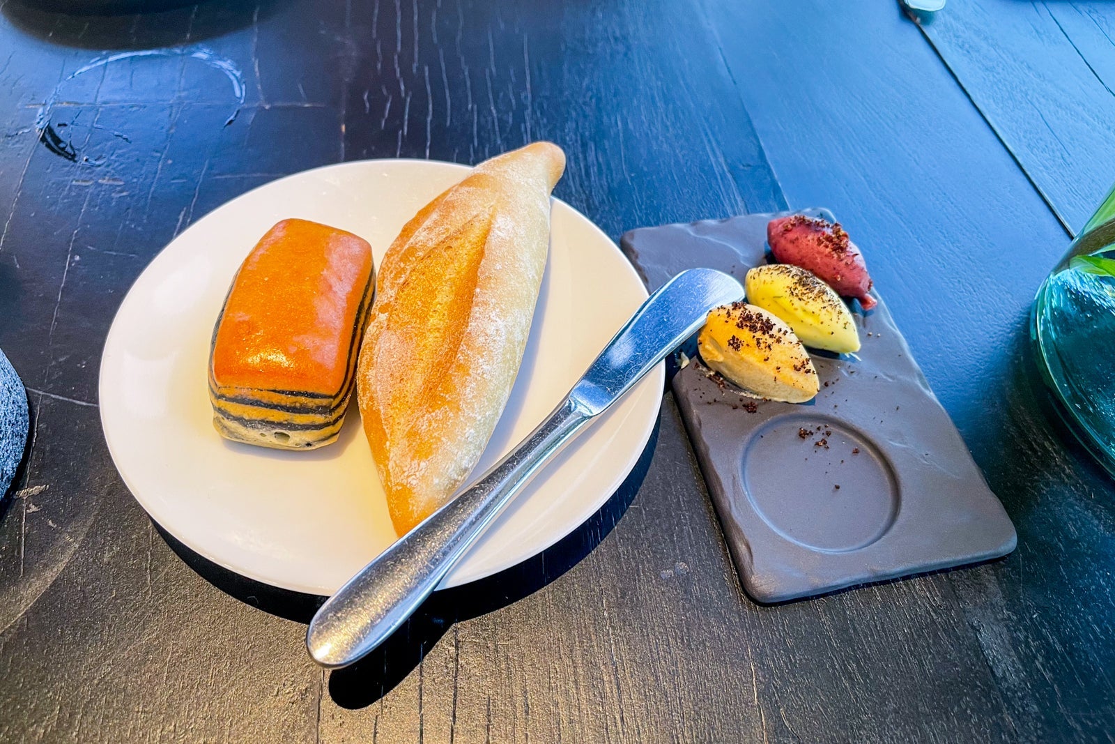 Bread service. Teodoro at Secrets Impression Moxche