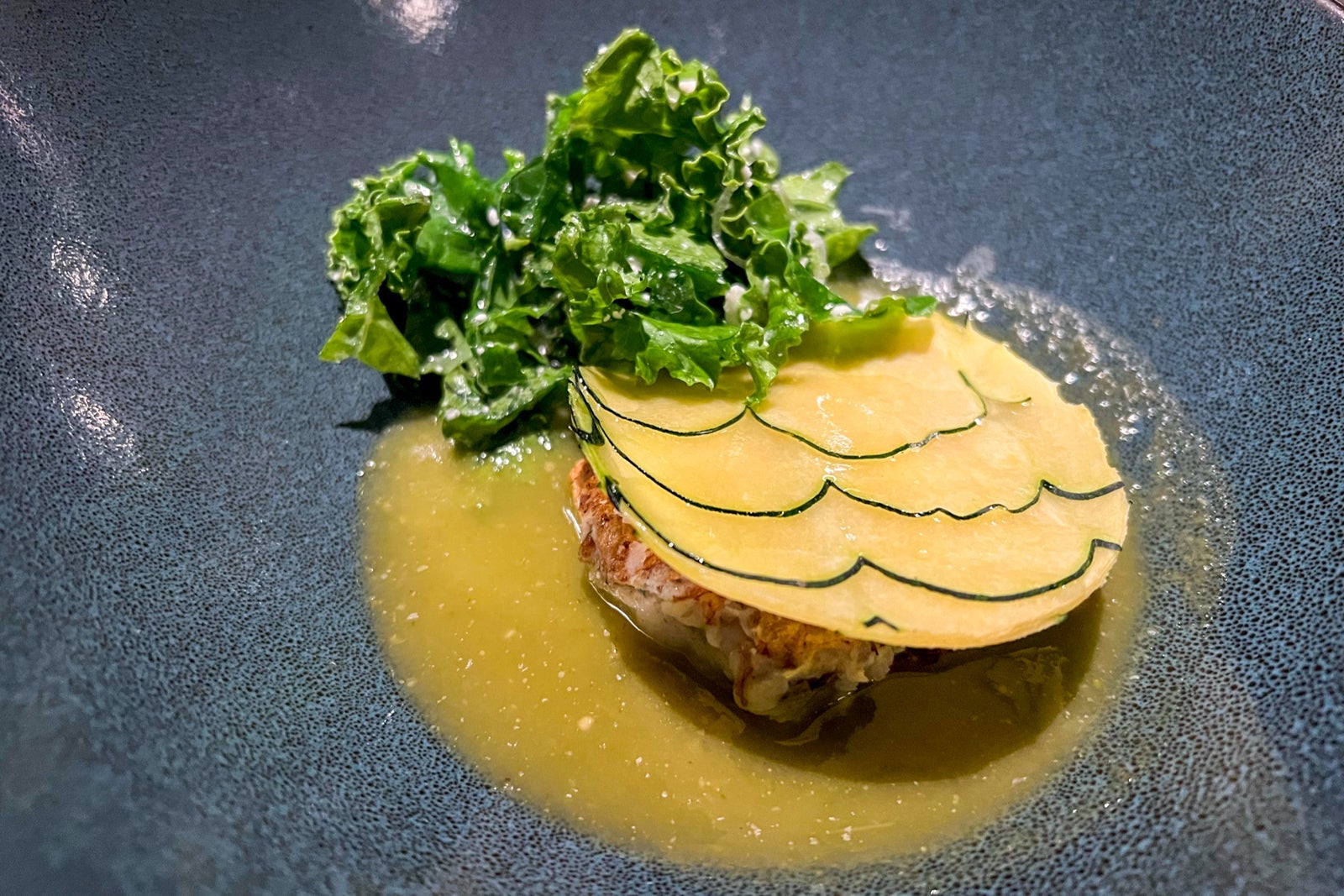 Sea bass at Teodoro - Secrets Impression Moxche Playa del Carmen