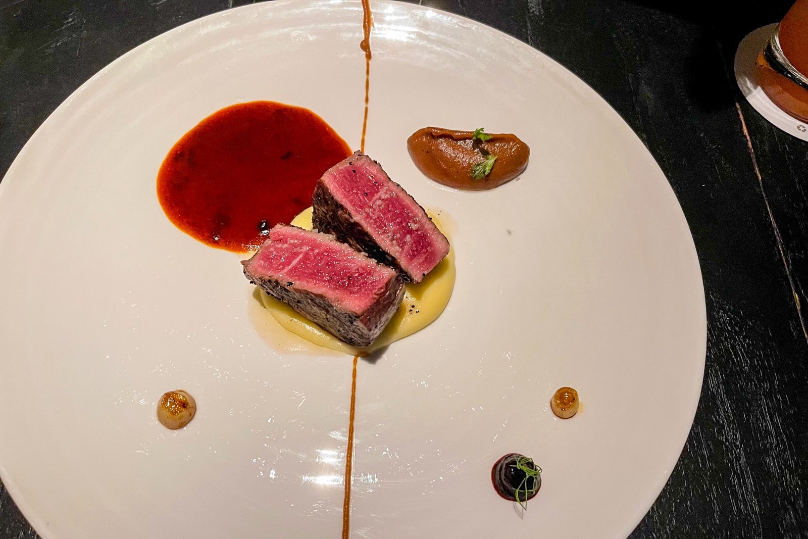 Beef fillet at Teodoro - Secrets Impression Moxche Playa del Carmen