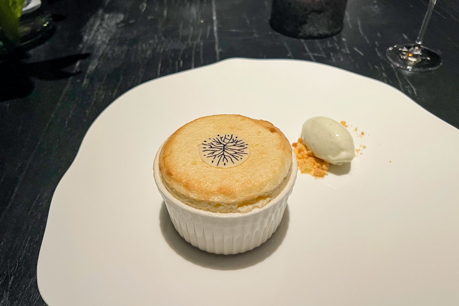 Citrus creme brulee at Teodoro - Secrets Impression Moxche Playa del Carmen