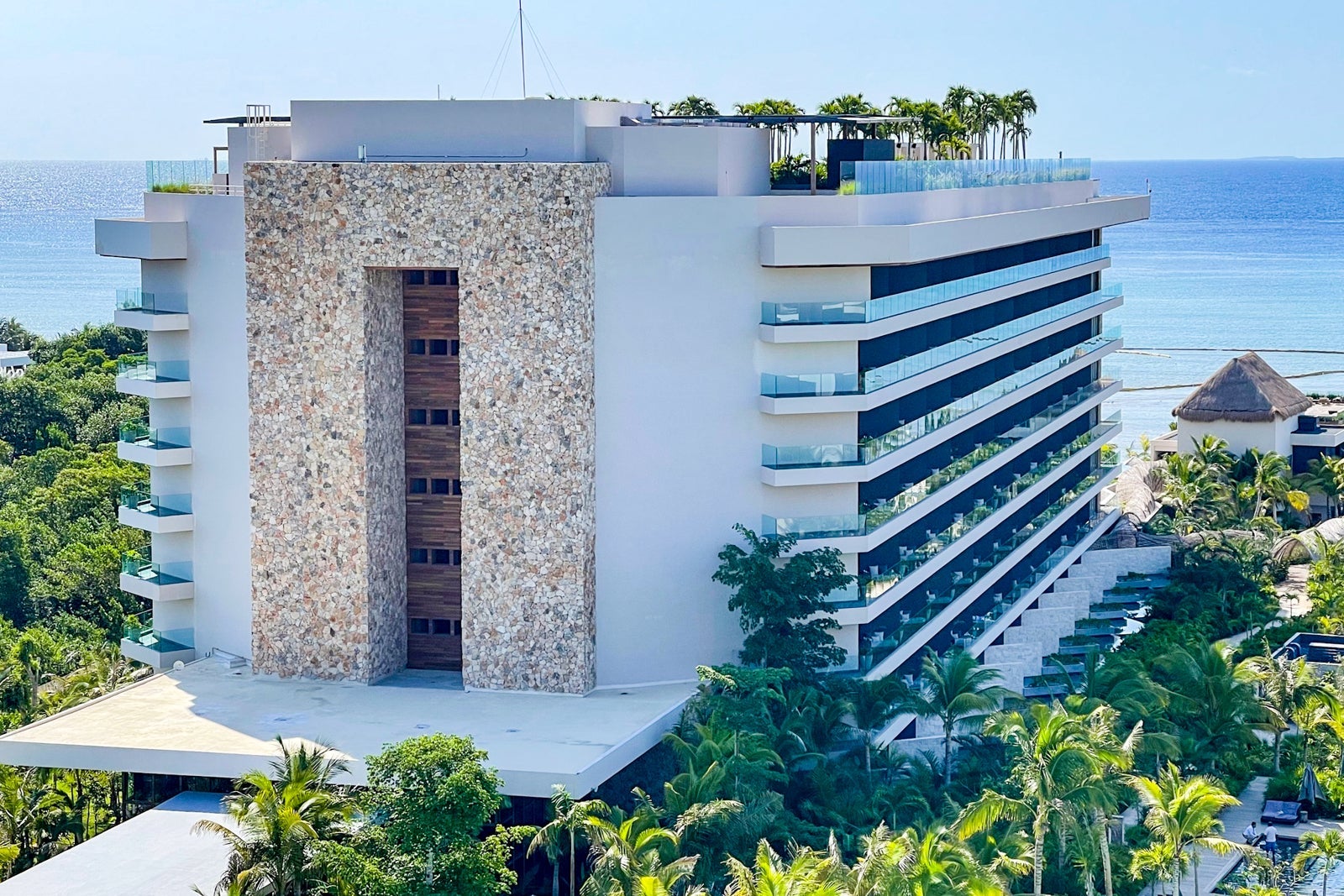 VIP building that houses Secrets Impression Moxche