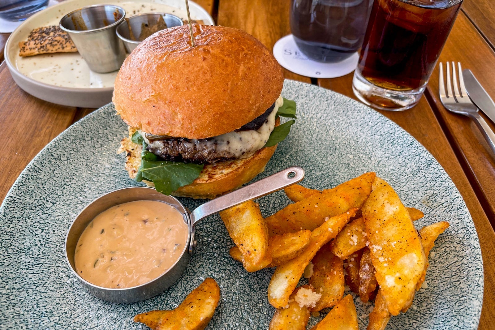 Burger at Ciele - Secrets Impression Moxche Playa del Carmen