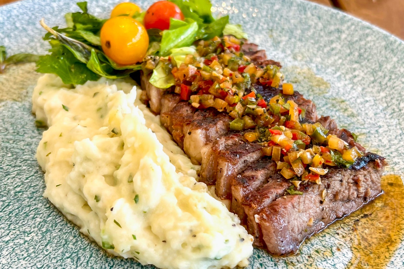 Skirt steak at Ciele - Secrets Impression Moxche Playa del Carmen