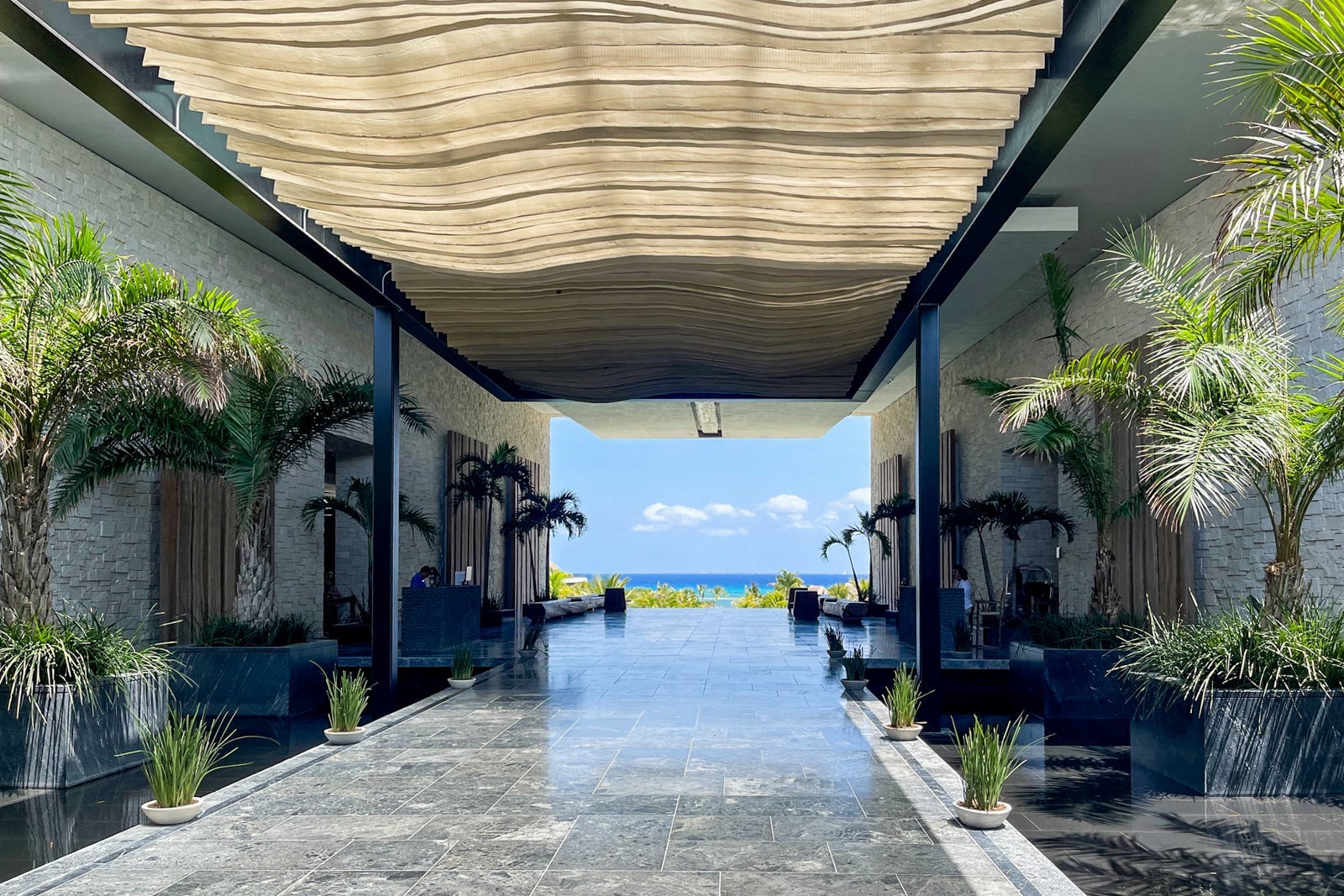 entryway for Secrets Moxche Playa del Carmen
