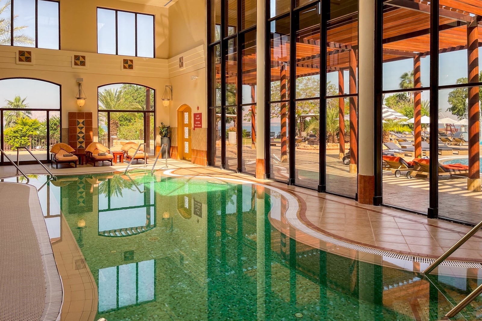 Pool at the Marriott Dead Sea