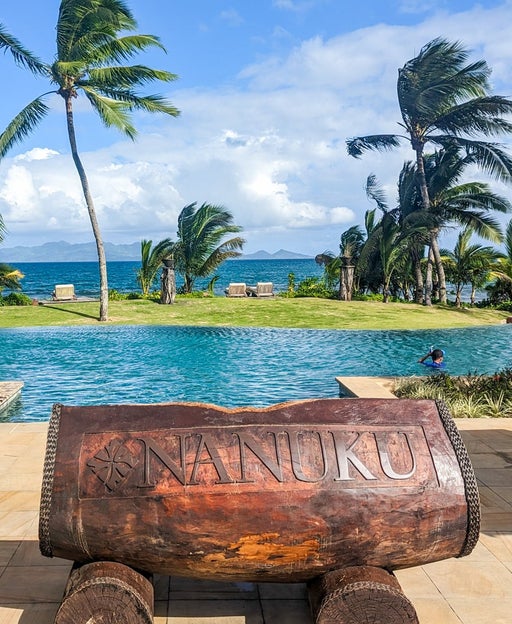 Nanuku Resort Fiji kids at the pool