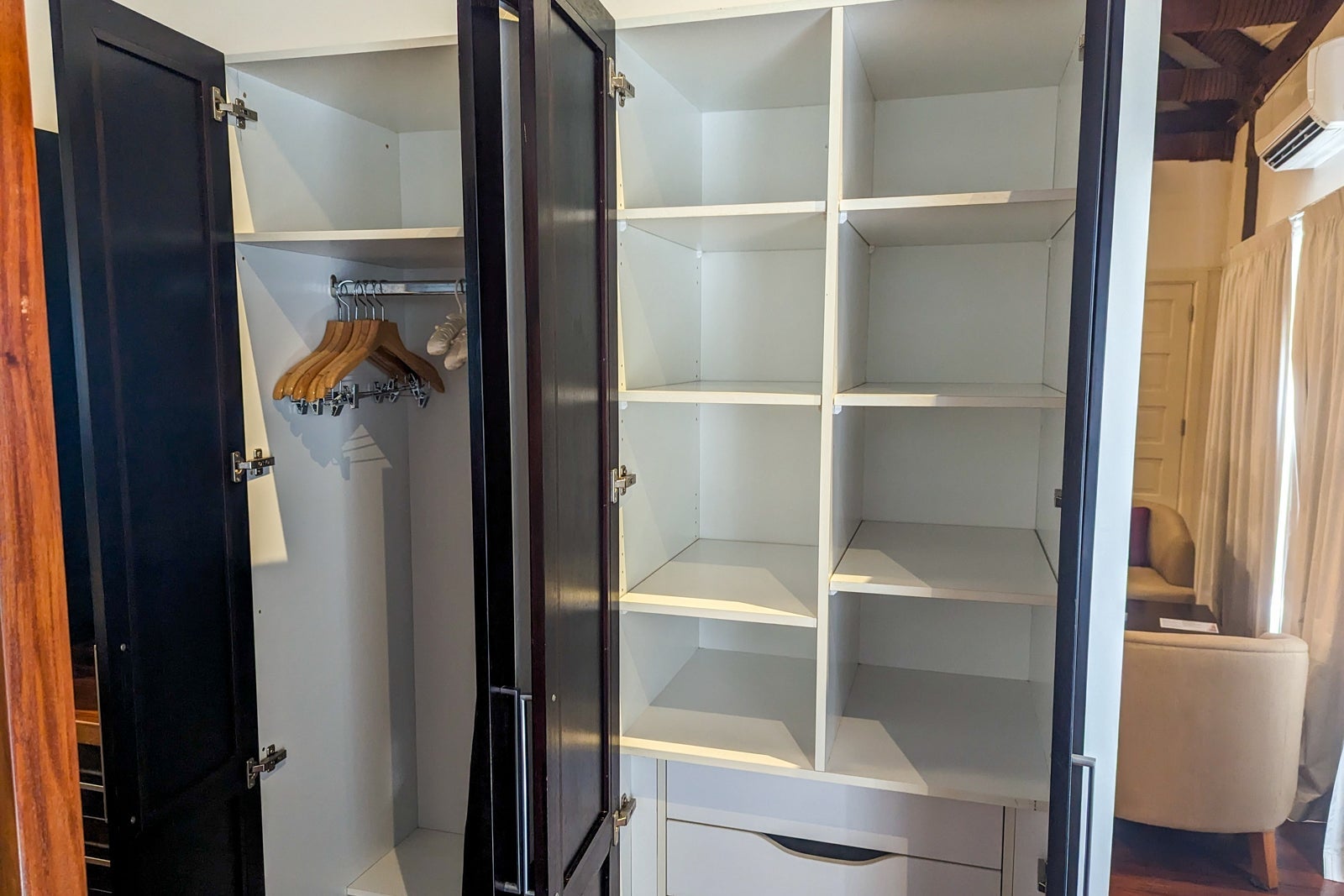 Nanuku Resort Fiji suite closets