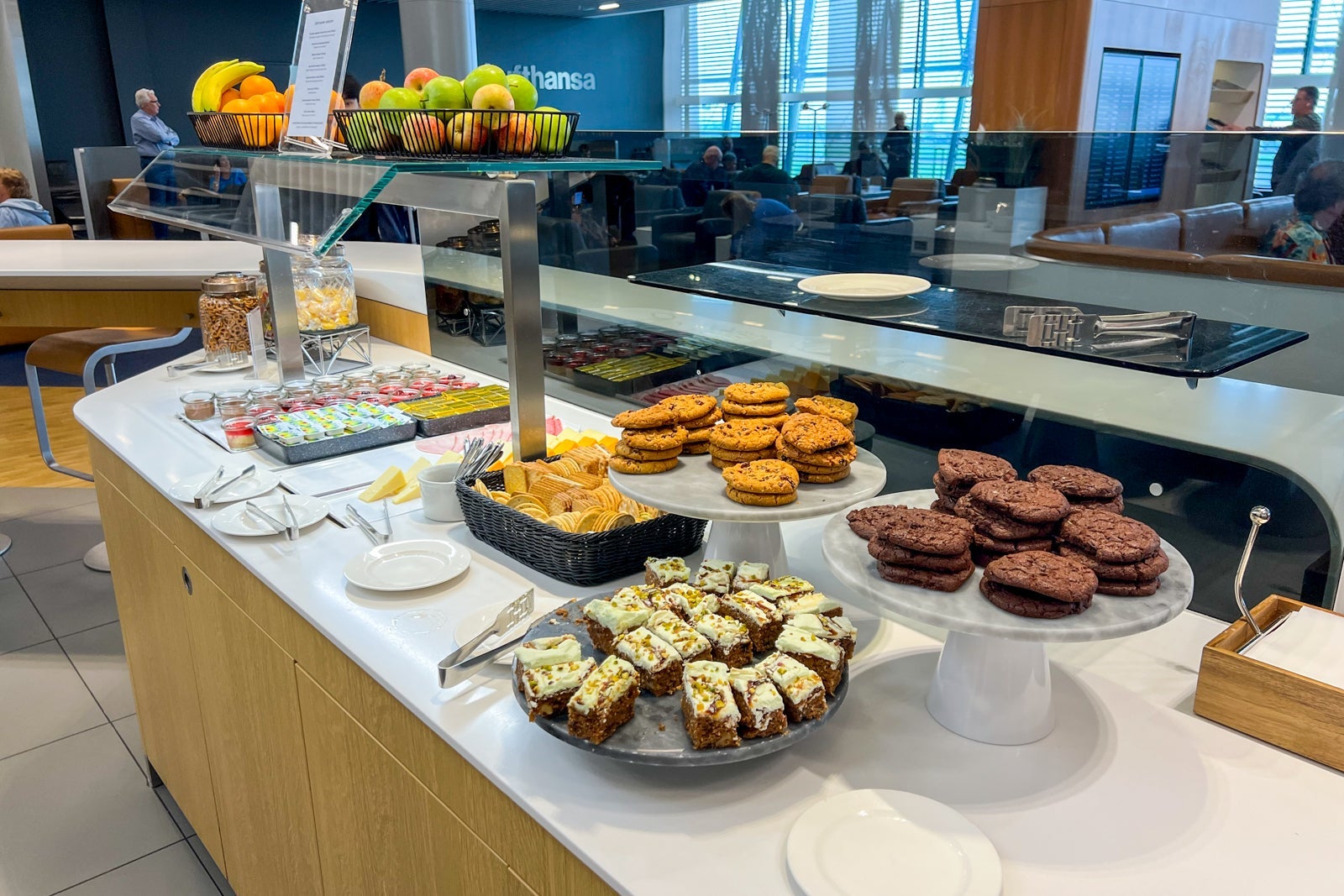 Lufthansa lounge