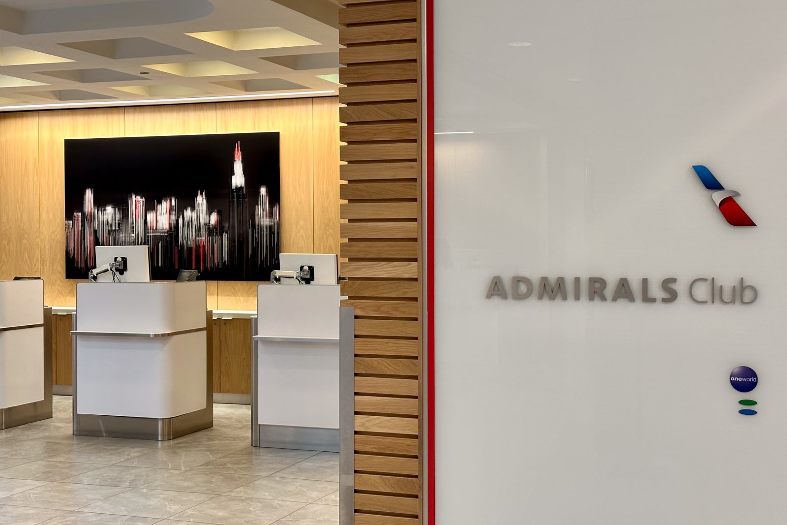 American Airlines Admirals Club Chicago O'Hare
