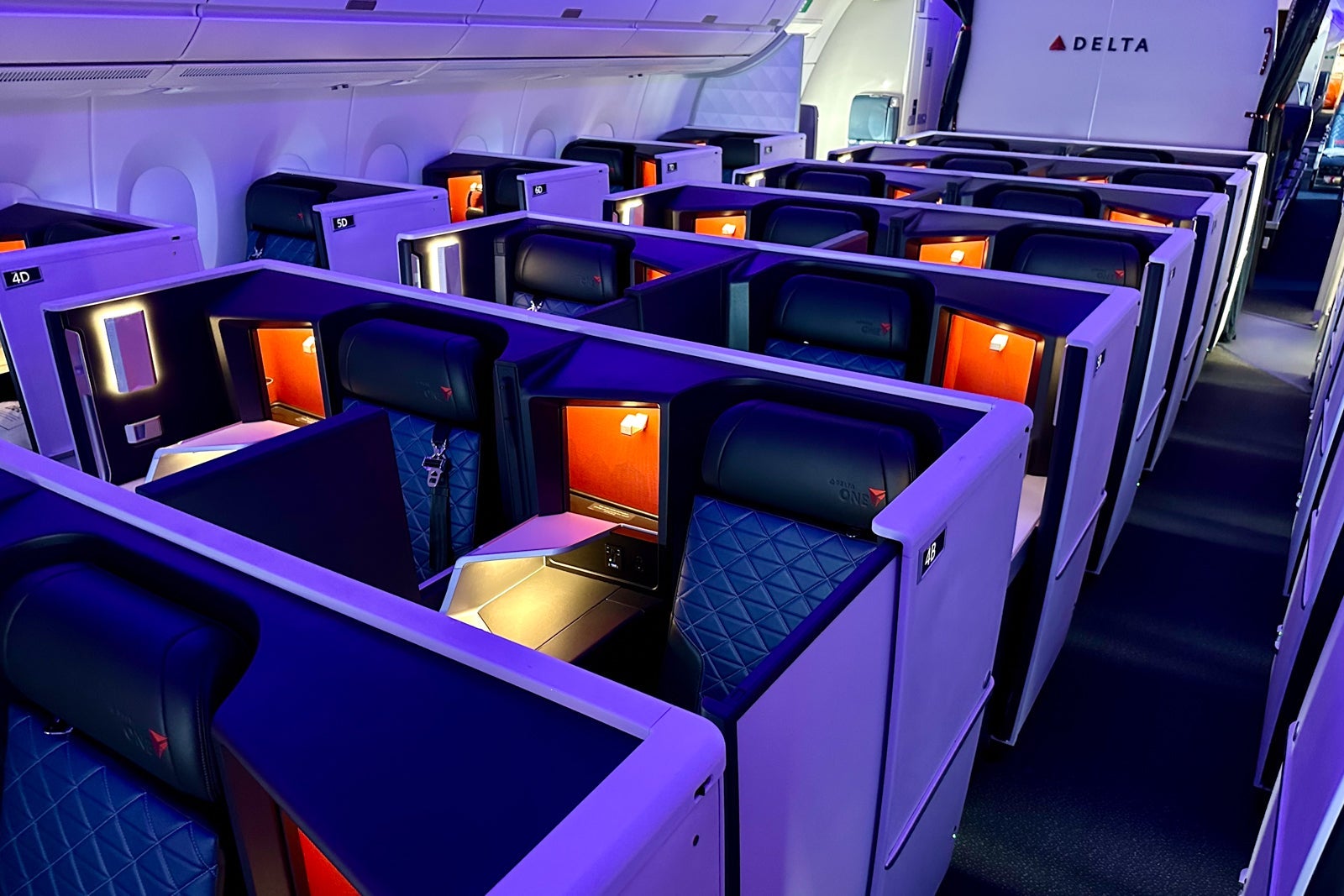 Rows of Delta One suites
