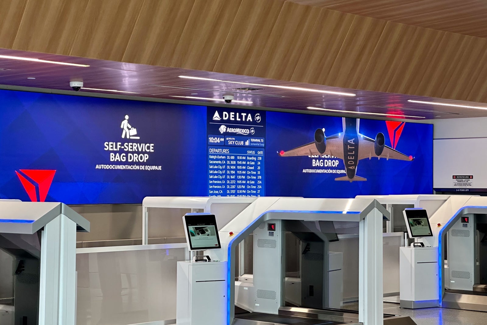 Delta One LAX check-in