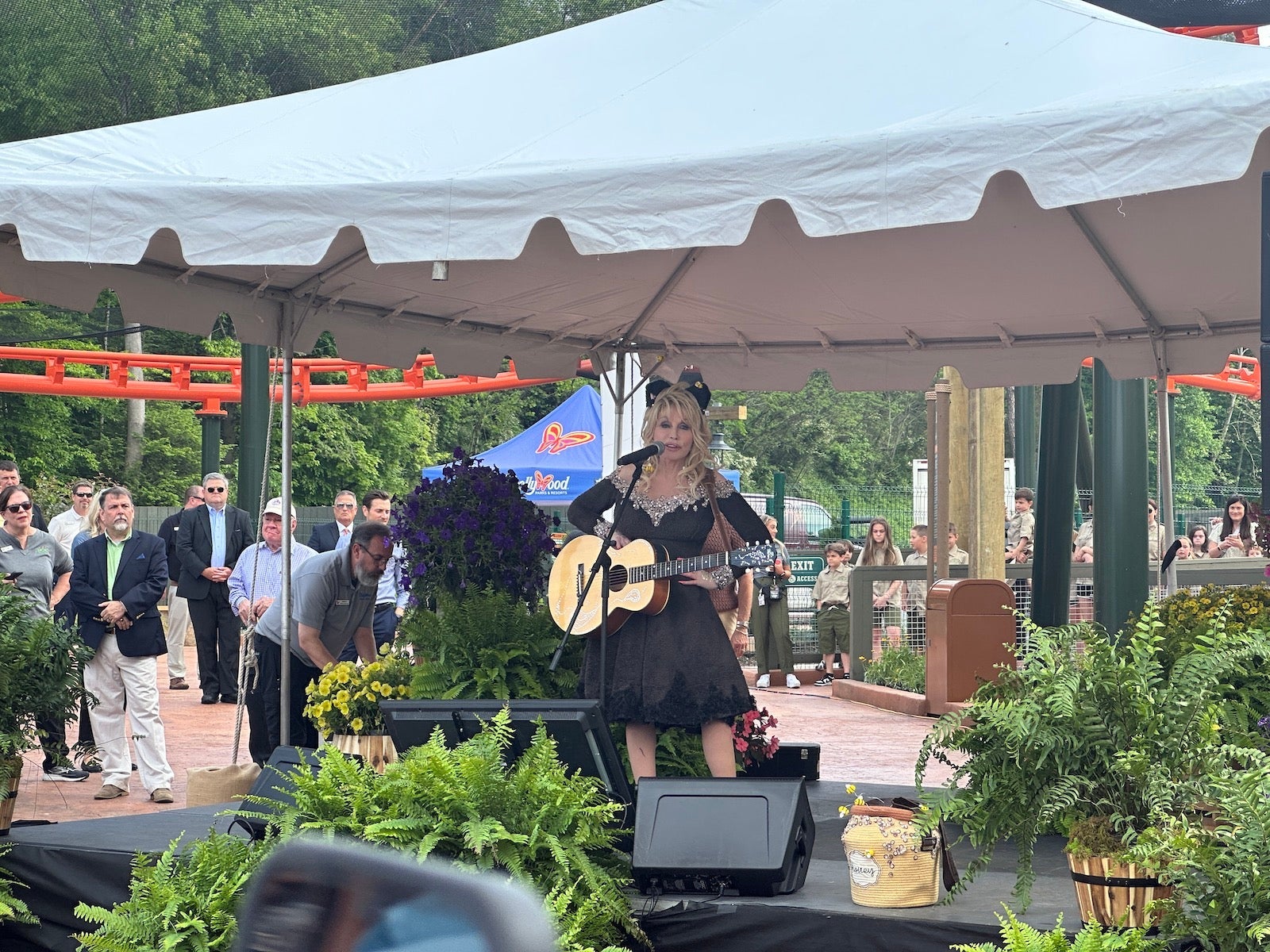 Dolly Parton at Dollywood