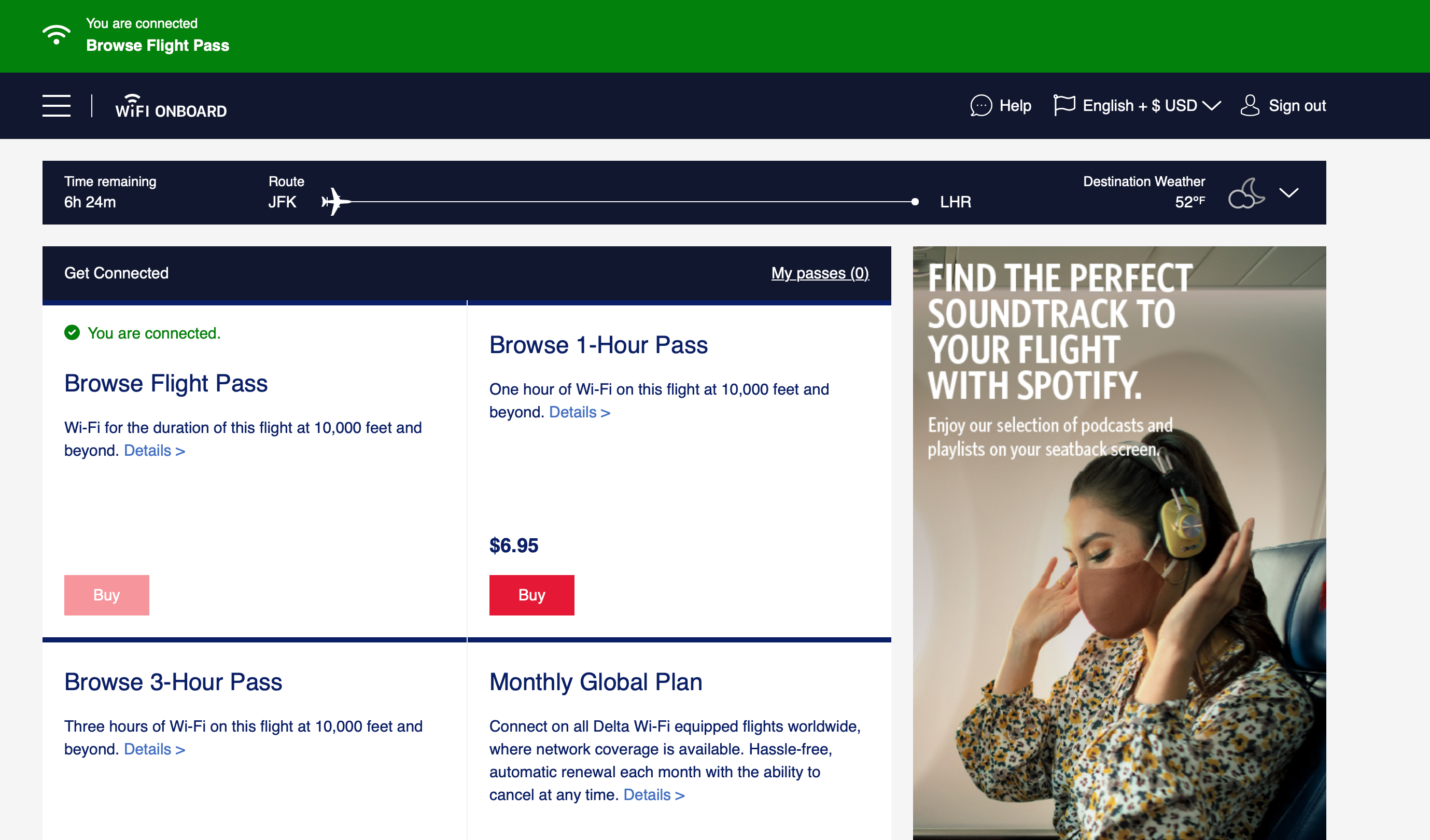 Delta WiFi.