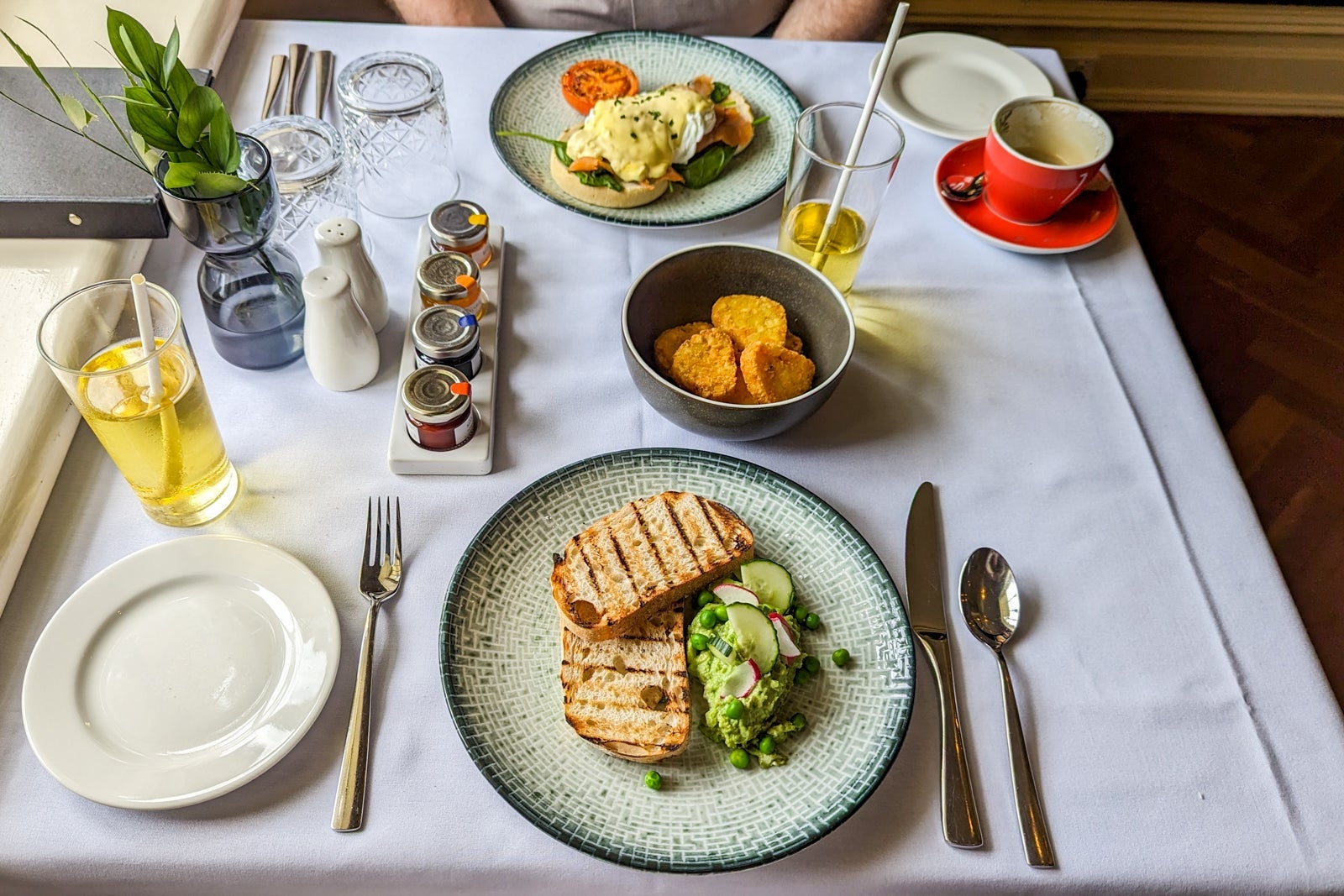 Food in the Club InterContinental Lounge at the InterContinental Sanctuary Cove Resort