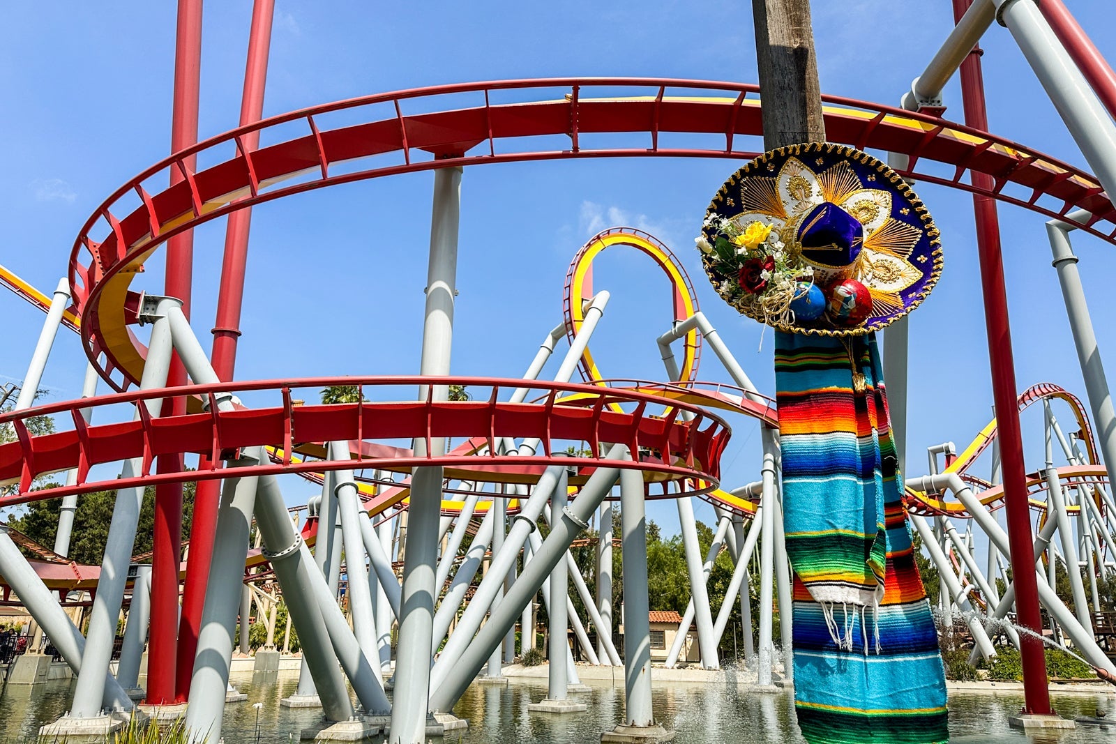 Roller coaster at Knott's Berry Farm