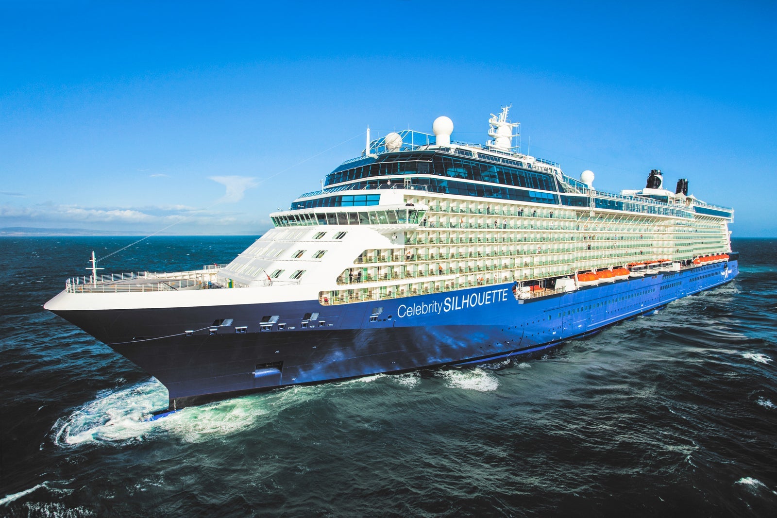 Celebrity Silhouette cruise ship at sea