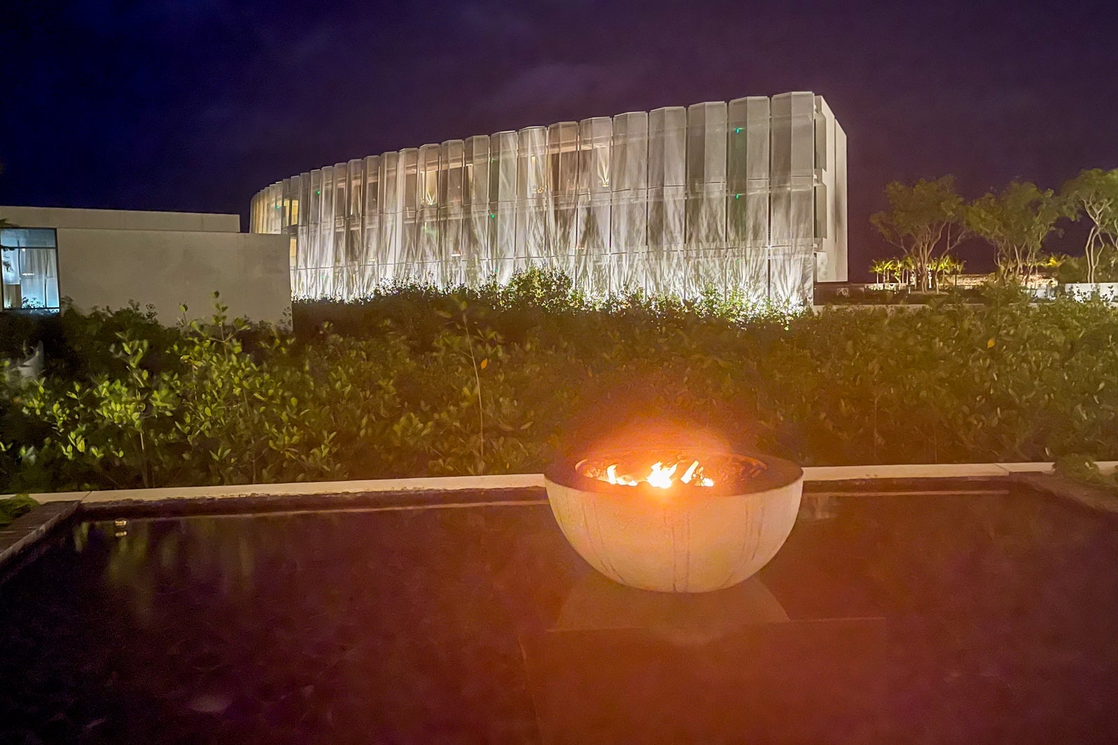 Fire pit at The St. Regis Kanai Resort, Riviera Maya