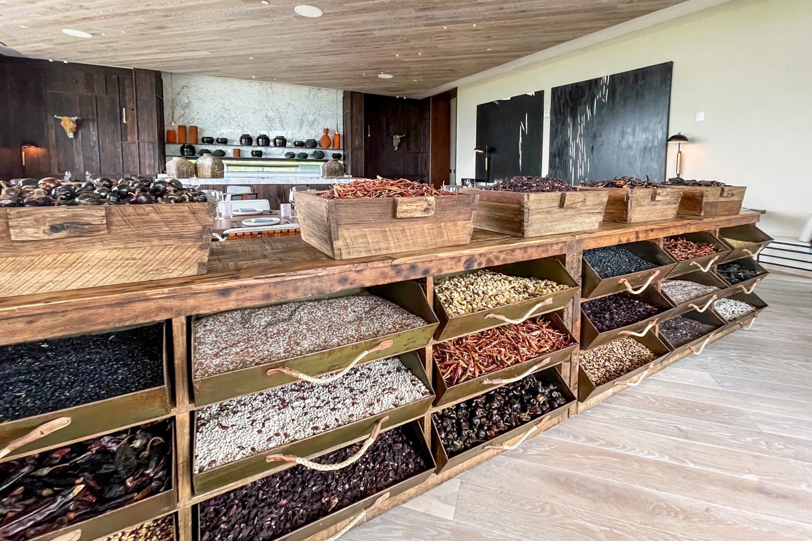 Toro indoor dining room. St. Regis Kanai Resort, Riviera Maya