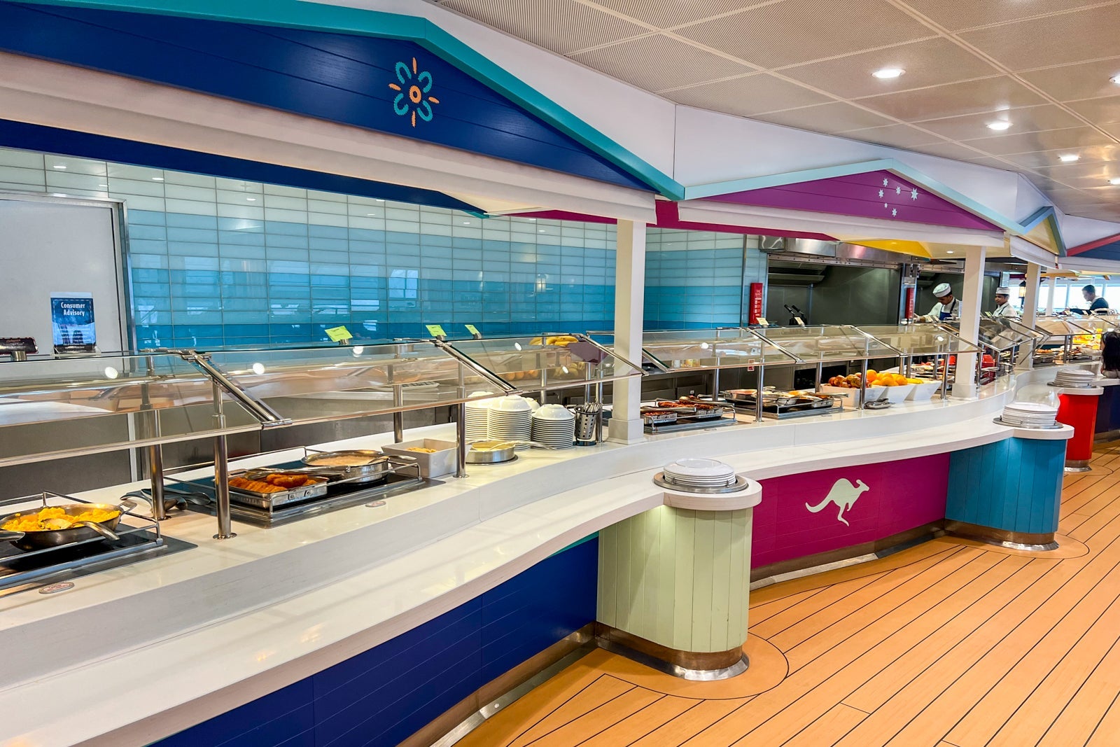 Disney Wonder buffet
