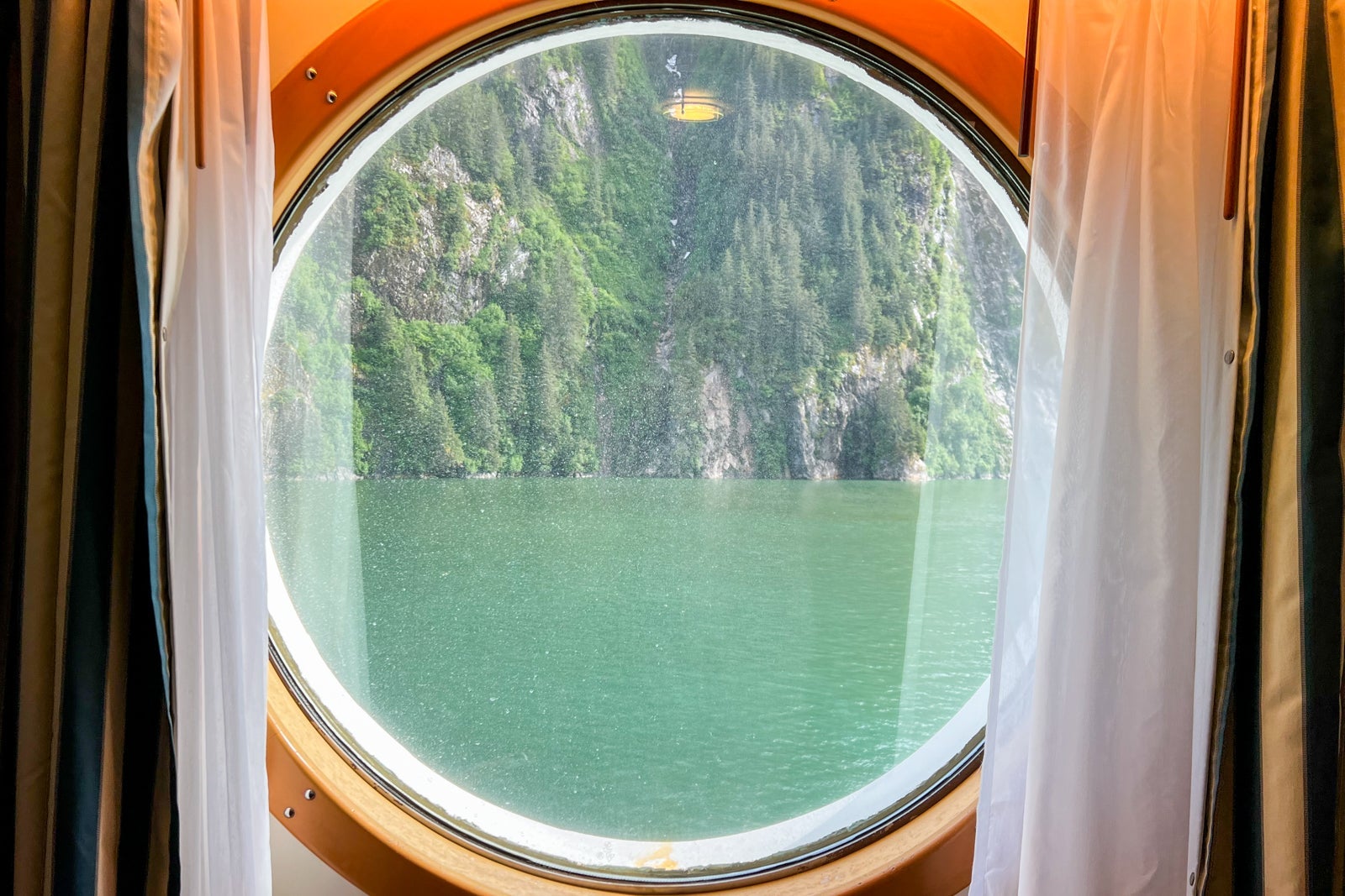 Oceanview from cabin in Alaska
