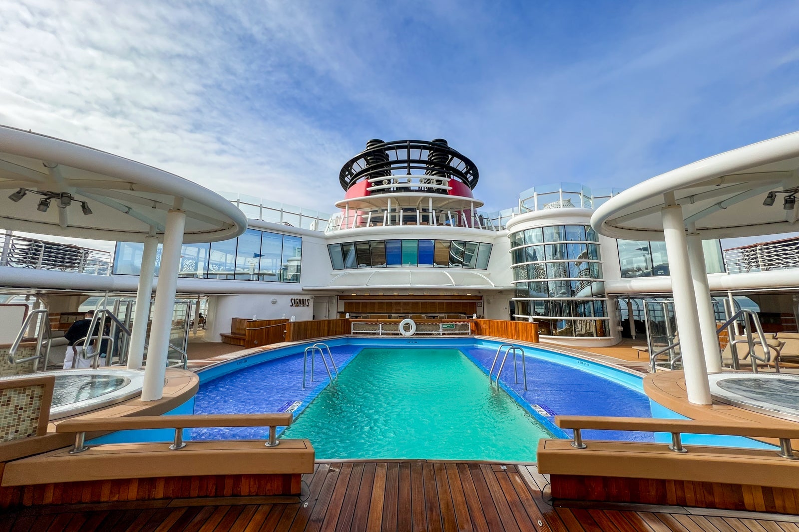 Adult pool on Disney Wonder