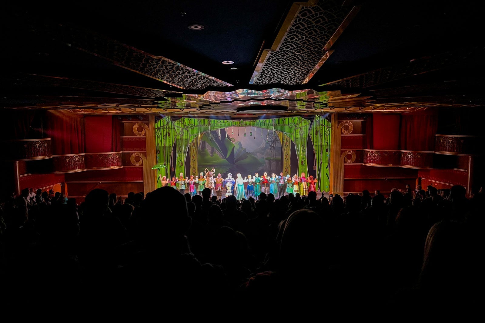 Frozen on Disney Wonder