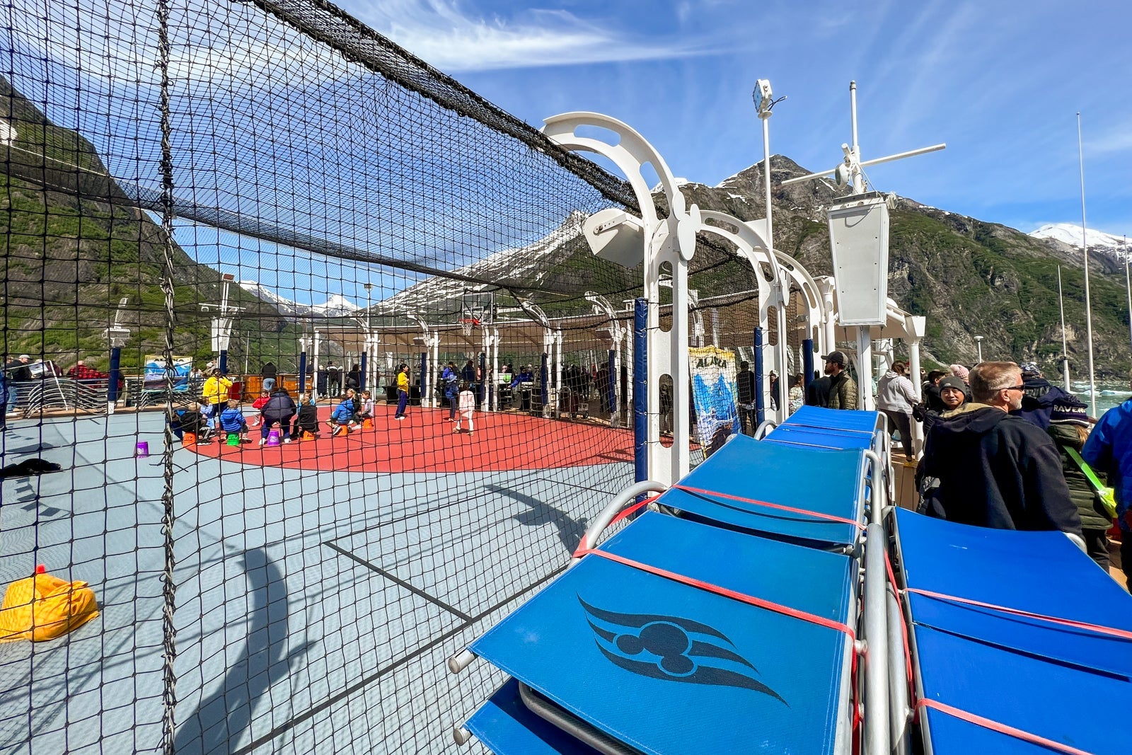 Glacier watching on Disney Wonder