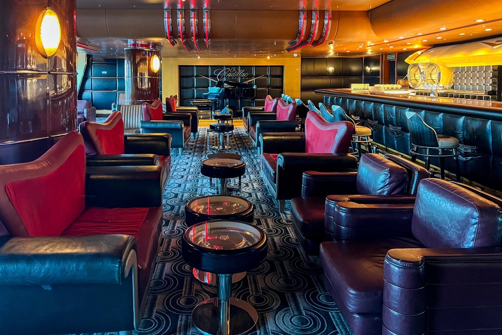 Cadillac Lounge on Disney Wonder
