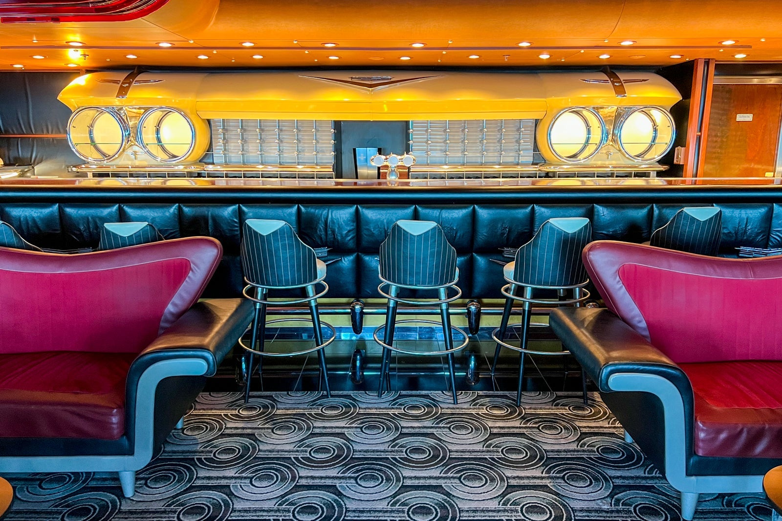 Cadillac Lounge on Disney Wonder