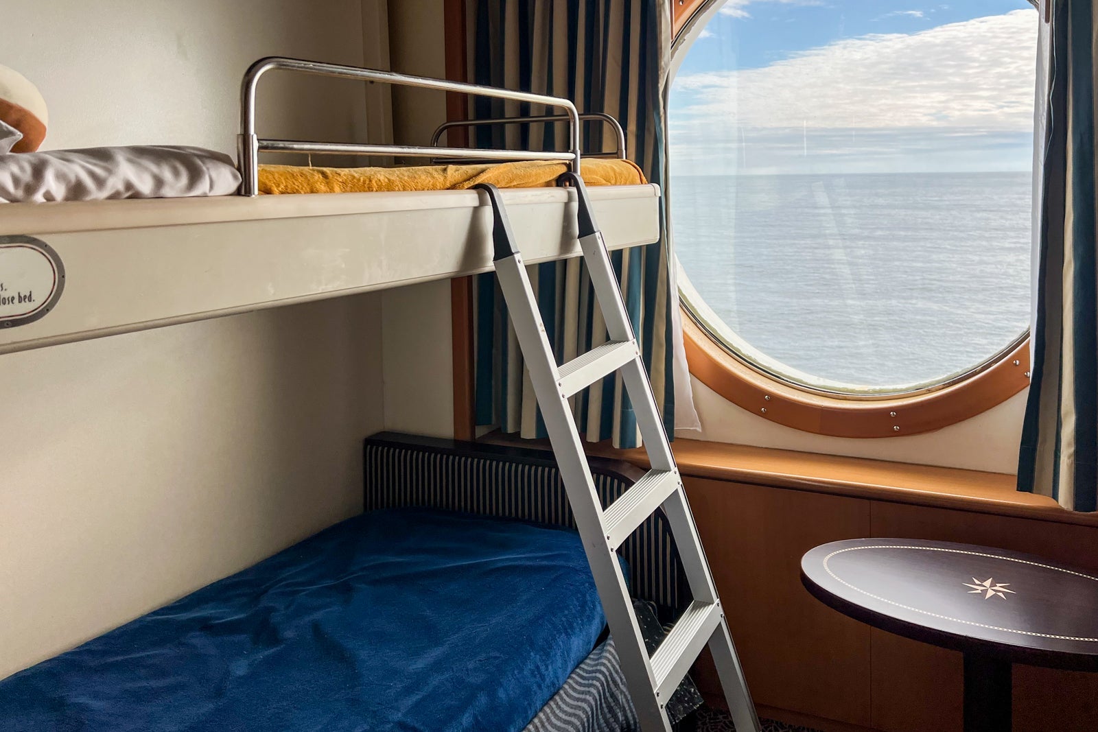 Bunk beds on Disney Wonder
