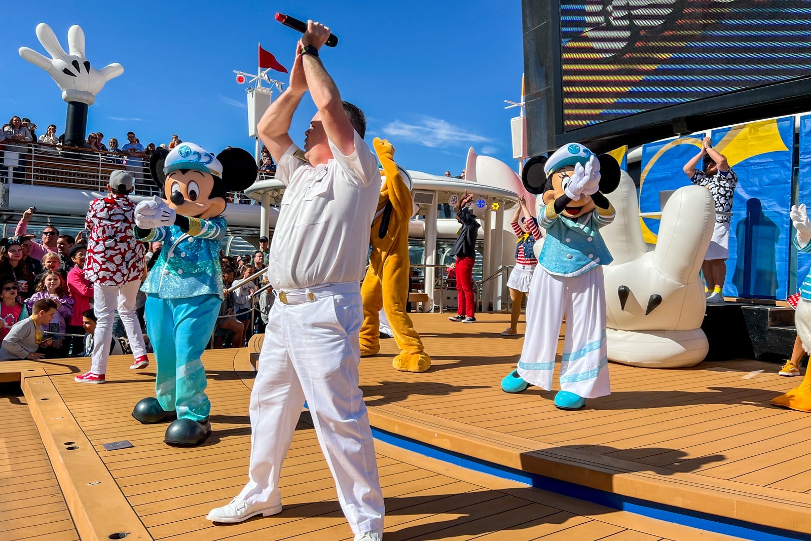 On-deck Sail Away Party.