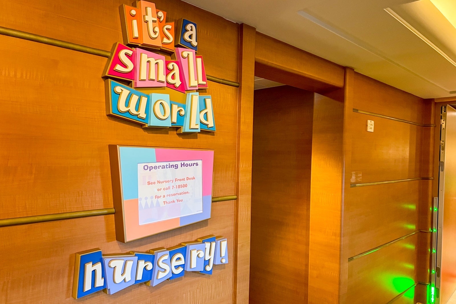 Nursery on Disney Wonder