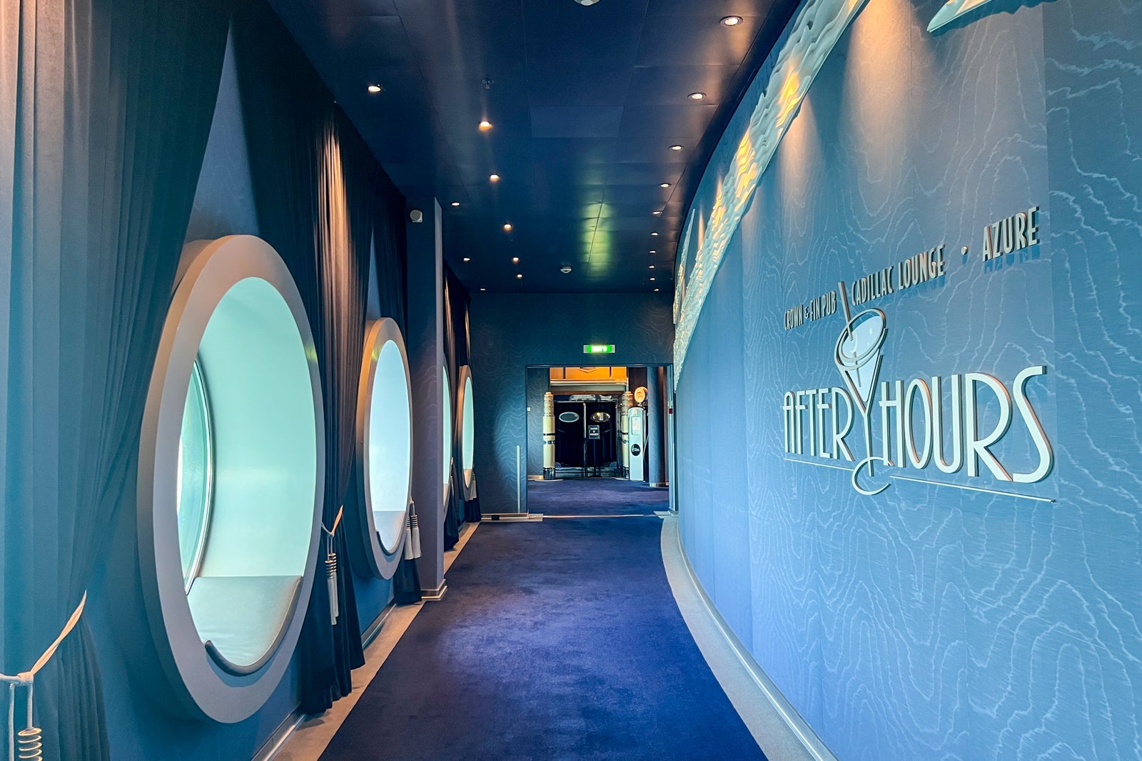 After Hours area on Disney Wonder.