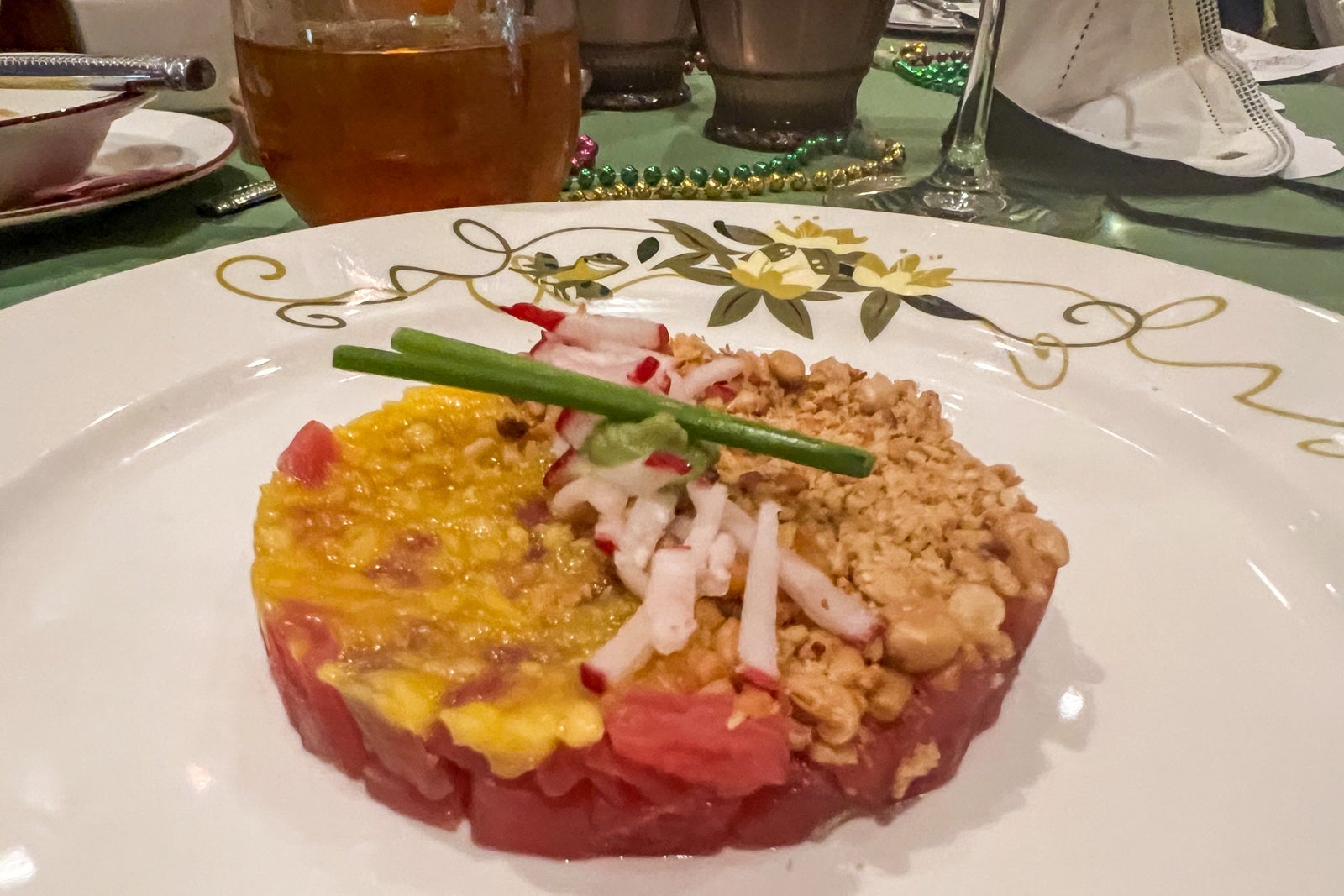 Plate of food at Tiana's Place