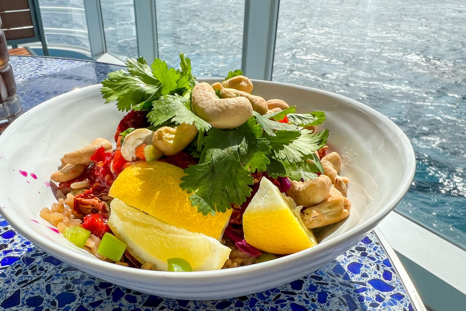 On deck food on Disney Wonder