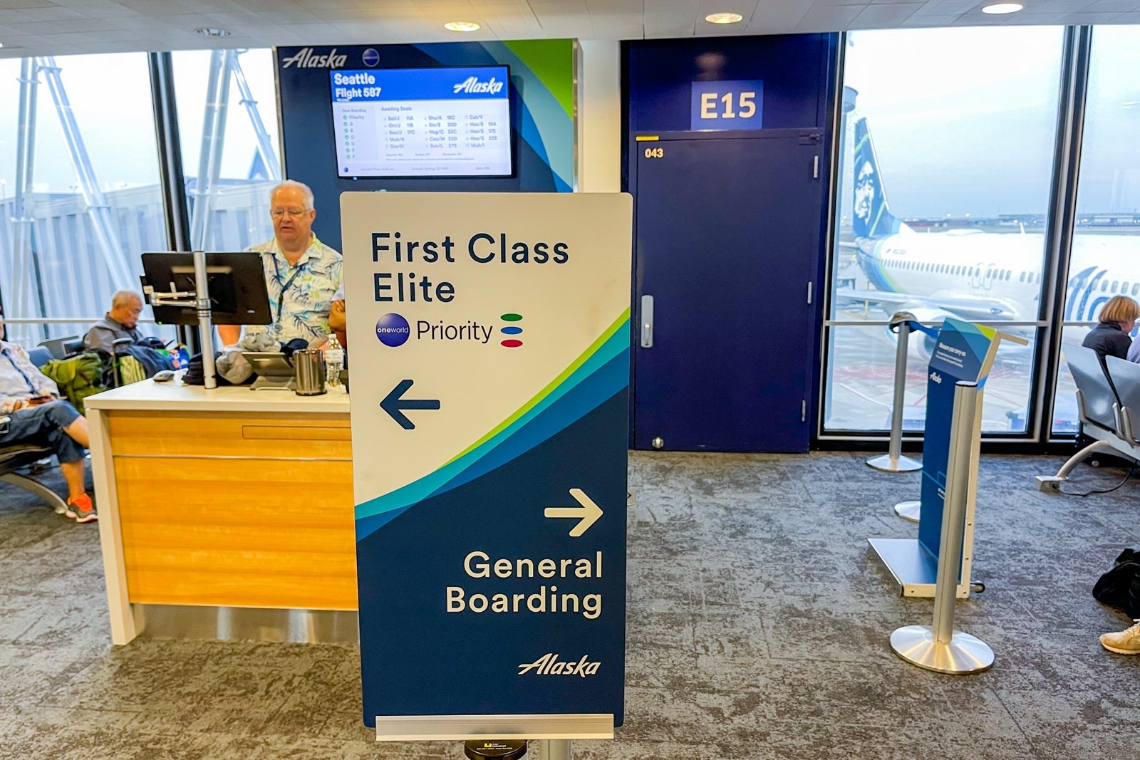 Priority boarding Alaska Airlines