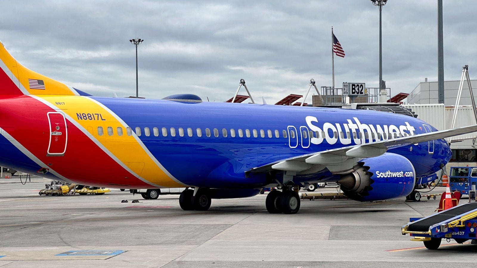 Southwest Boeing 737 MAX Boston