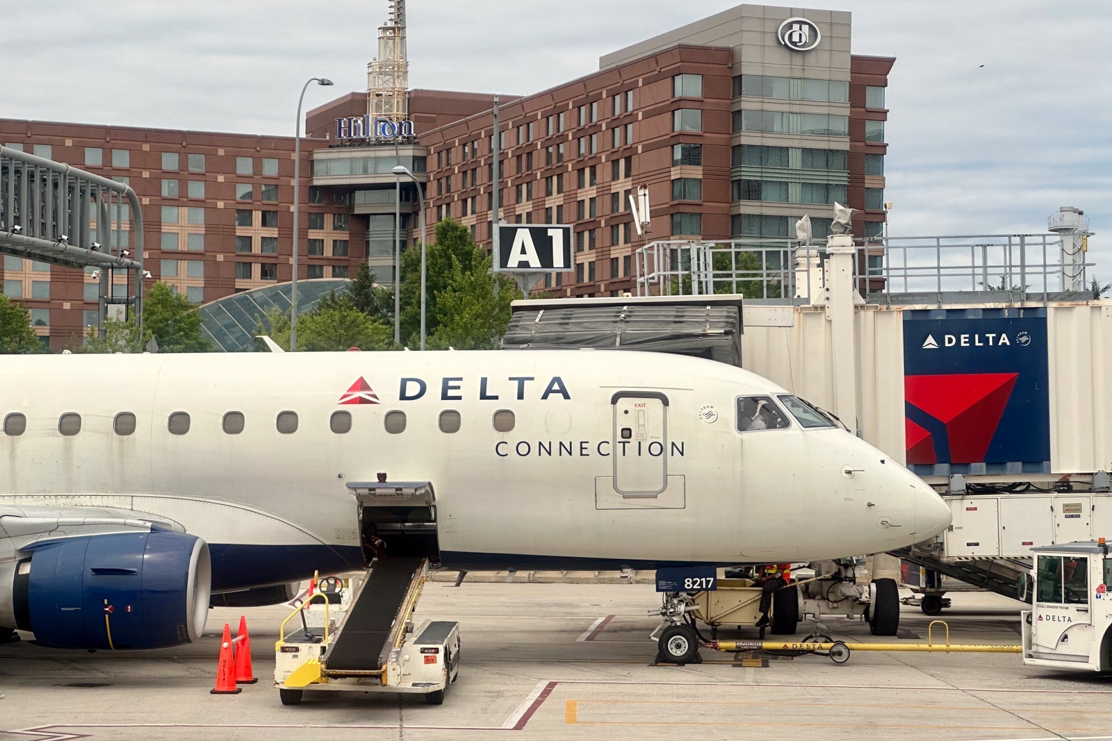 Delta connection plane
